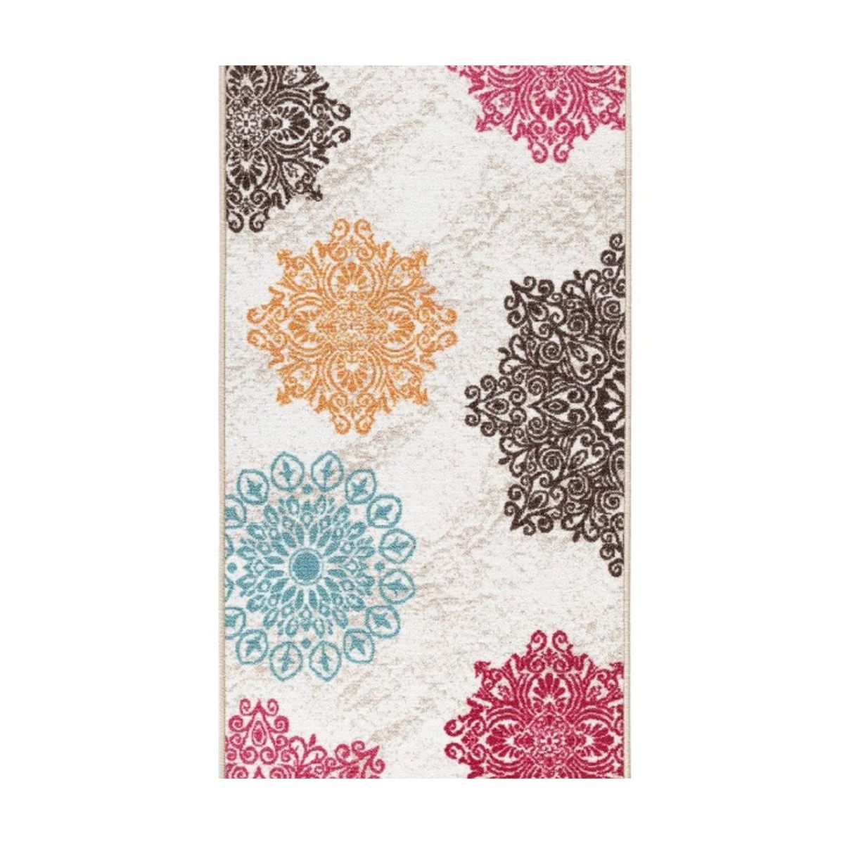 MROTTO - Alfombra Pasillo Blanco 70 cm x 2 metros ANTIDESLIZANTE