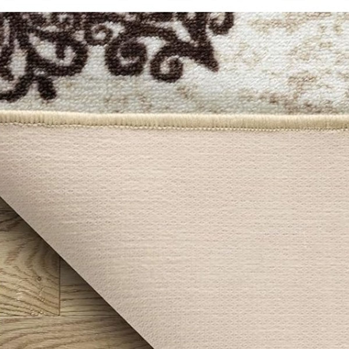 MROTTO - Alfombra Pasillo Blanco 70 cm x 2 metros ANTIDESLIZANTE