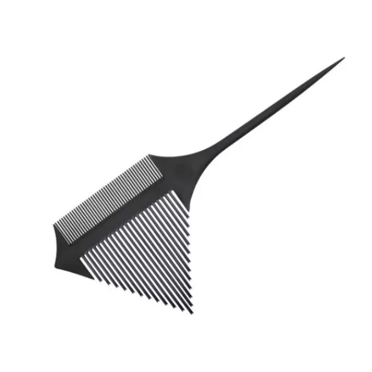 GENERICO - Peineta Triángula Para Mechas NEGRO