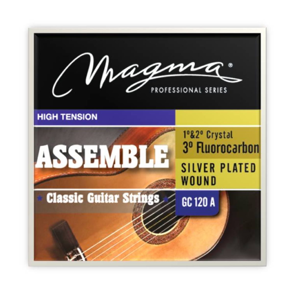 MAGMA - Set Cuerdas Guitarra Clásica Assamble GC120A Magma