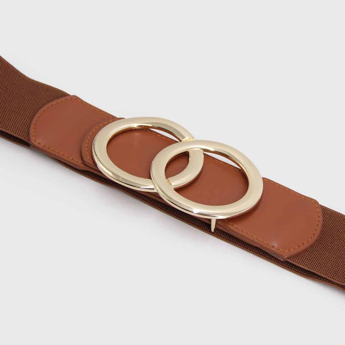 VC ACCESORIOS - Cinturón elásticado hebilla doble argolla