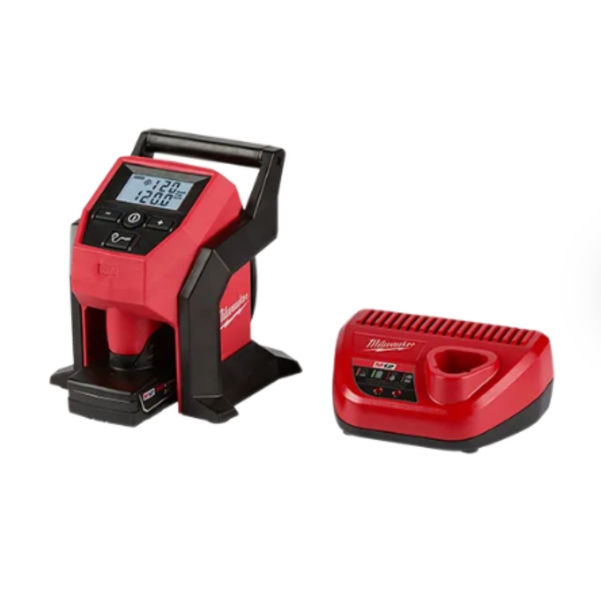 MILWAUKEE - KIT DE INFLADOR DE NEUMÁTICOS INALÁMBRICO M12