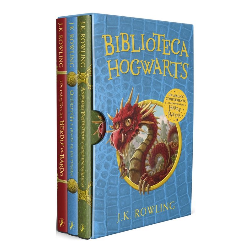 SALAMANDRA BOLSILLO - Biblioteca Hogwarts (Estuche)