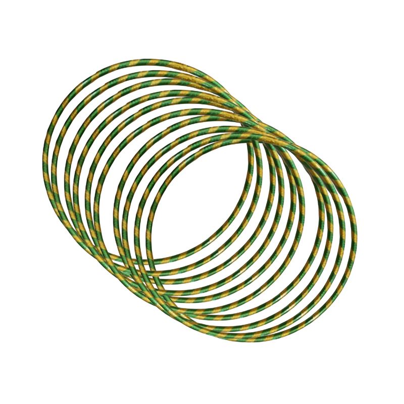 GENERICO - Ula Ula Aro Artístico Pack X 10 Unidades Medidas 85cm