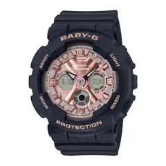 BABY G - Reloj BABY-G BA-130-1A4DR Resina Mujer Negro