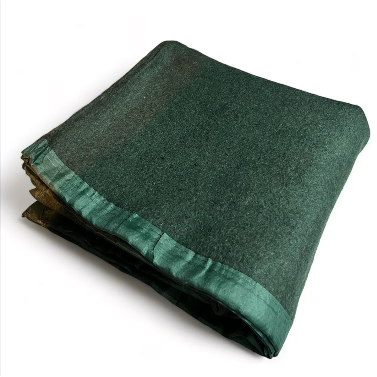 RANCO - Frazada Térmica Lisa  Verde 1,5 plazas 450g/m2 - Textil Ranco