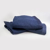 Frazada Térmica Lisa Azul1,5 plazas 450g/m2 - Textil