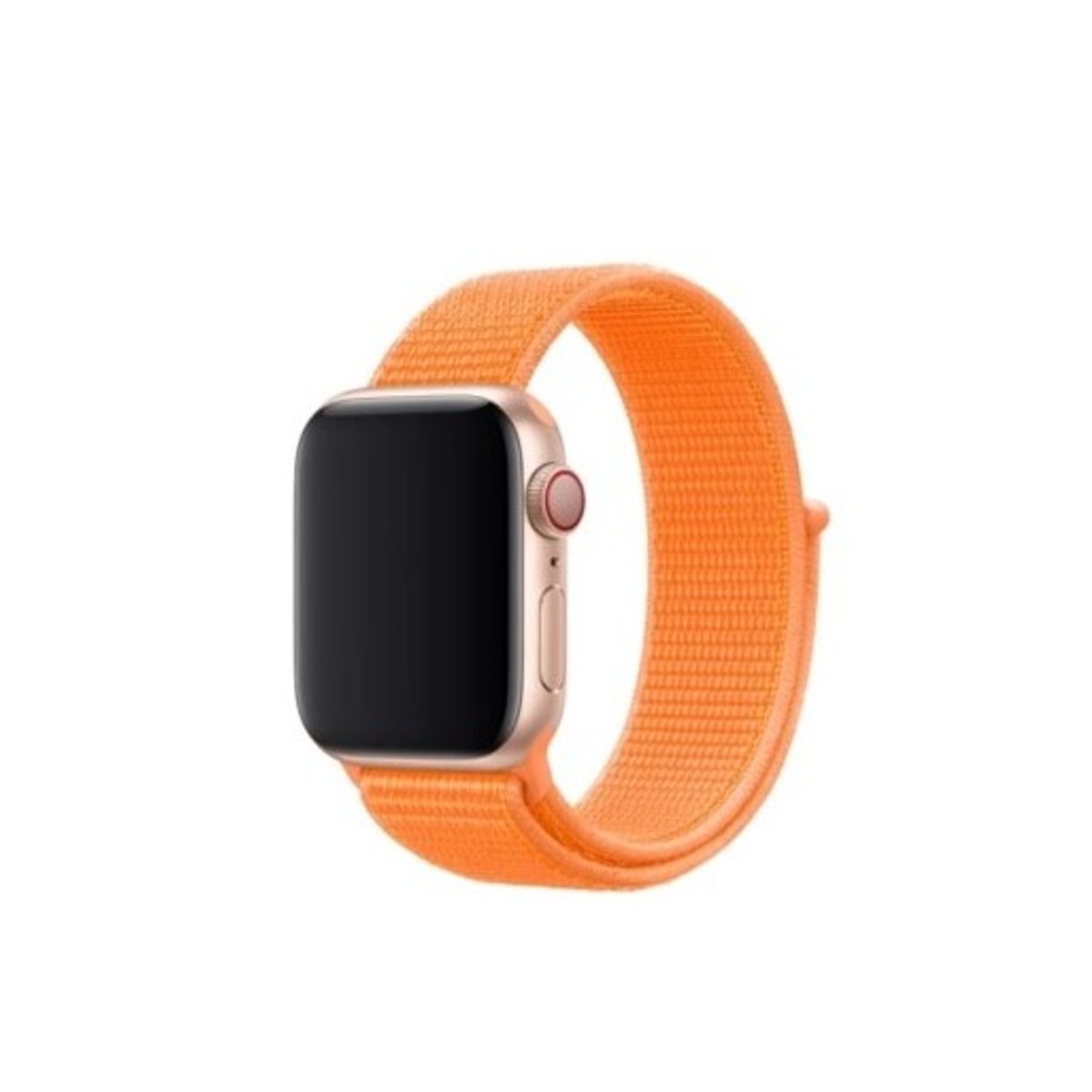 GENERICO - Correa Banda De Nylon Iwatch Applewatch Naranja 38-40-41MM