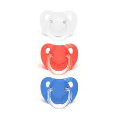SUAVINEX - PACK 3 CHUPETES ANATÓMICO SILICONA EVOLUTION +6M