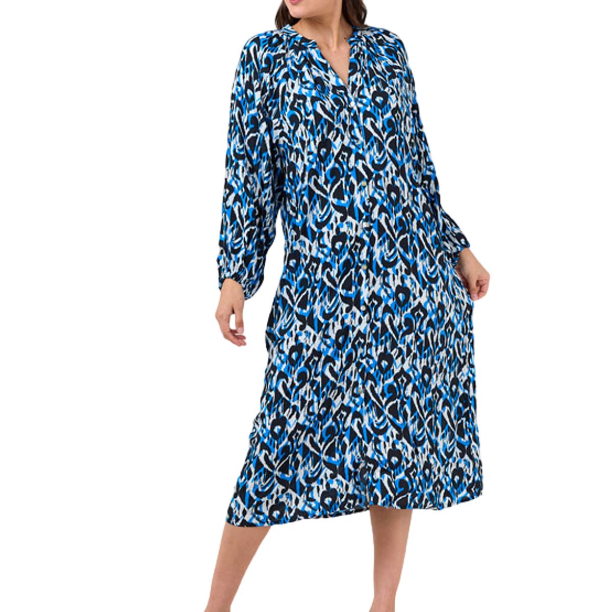 HERRERA MAISON - Vestido Mujer Emisero Azul