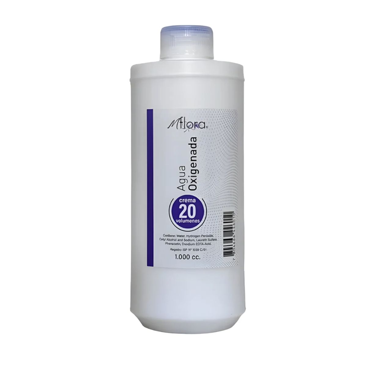 MFLORA - Agua oxigenada En Crema  Agua 1000ML Mflora Vol20