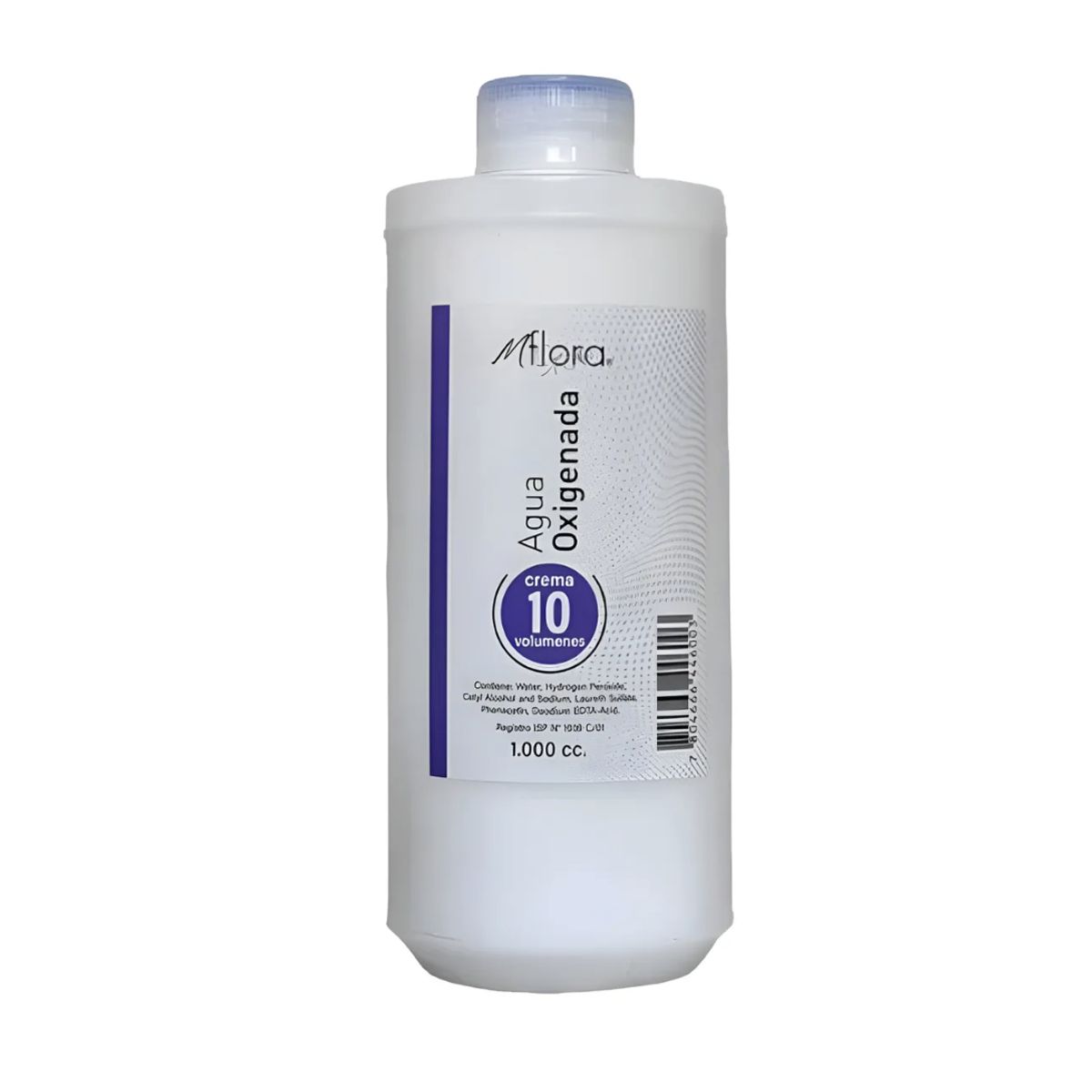 MFLORA - Agua oxigenada En Crema  Agua 1000ML Mflora Vol10%
