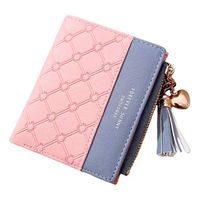 Billetera Tarjetero Monedero Elegante De Mujer Eco Cuero