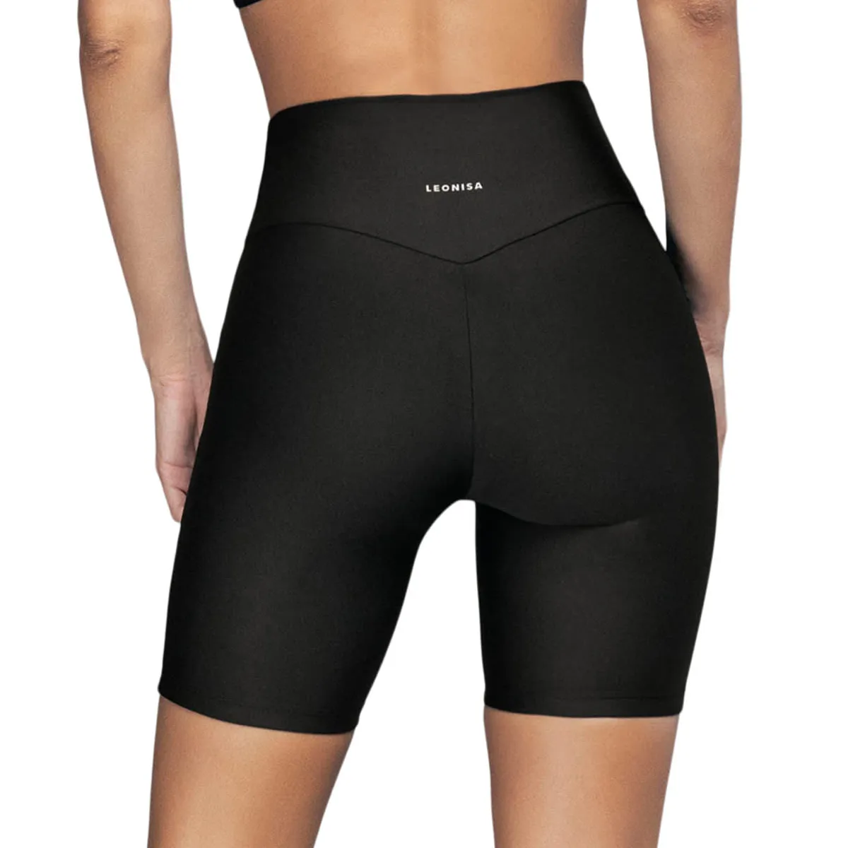LEONISA - Short deportivo tipo biker 195609 Negro