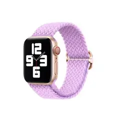 GENERICO - Correa Trenzada Iwatch Applewatch Lila 42-44-45MM