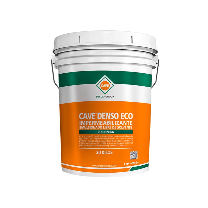 CAVE - CAVE DENSO ECO - Impermeabilizante asfáltico Balde 17  Kg