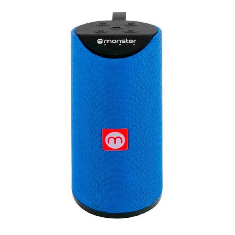 MONSTER AUDIO - PARLANTE BLUTOOTH ANTI SALPICADURAS MONSTER AUDIO AZUL