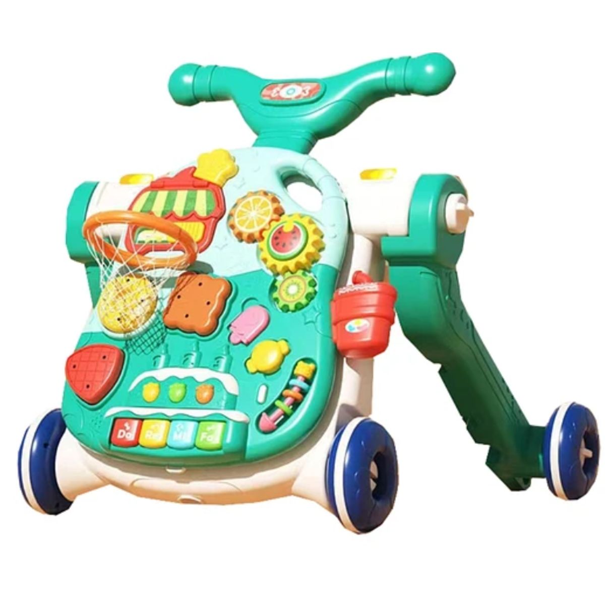 KIDSCOOL - Caminador Multifuncional 4 En 1 Verde