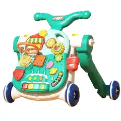 KIDSCOOL - CAMINADOR MULTIFUNCION 4 EN 1 VERDE
