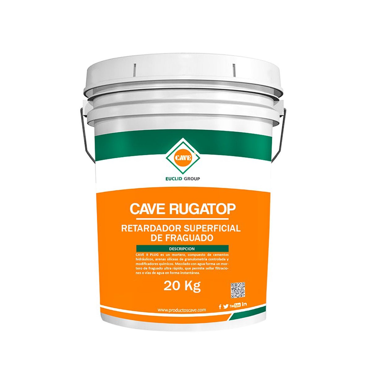 CAVE - CAVE RUGATOP - Retardador Superficial de fraguado 20Kg