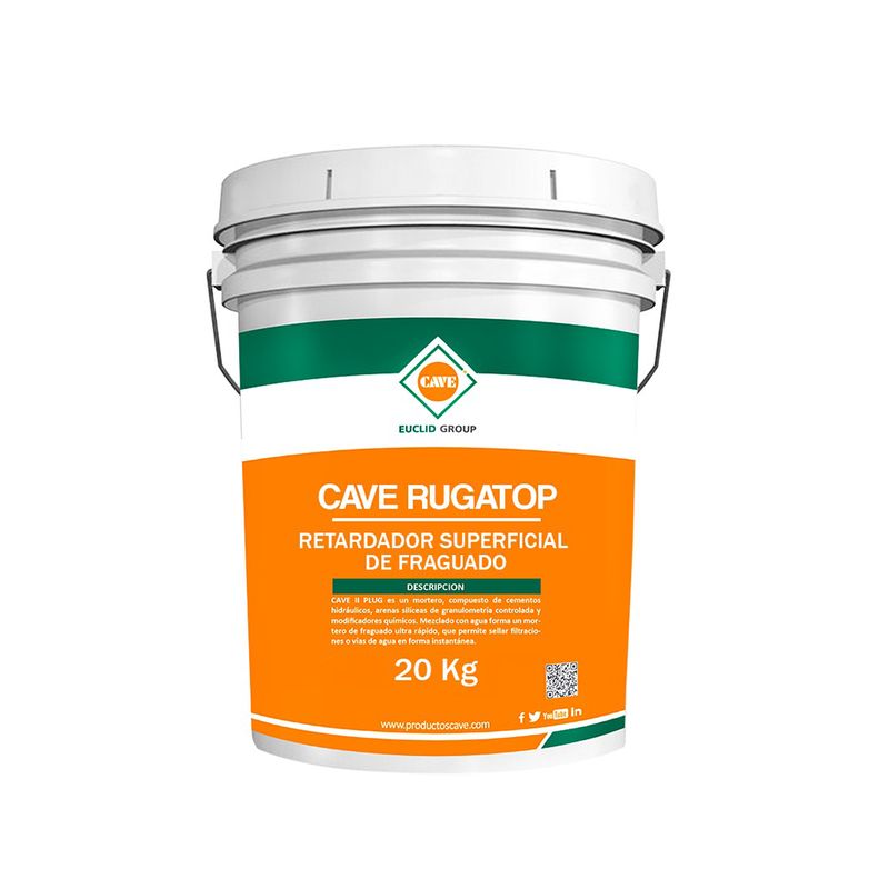 CAVE - CAVE RUGATOP - Retardador Superficial de fraguado 20Kg
