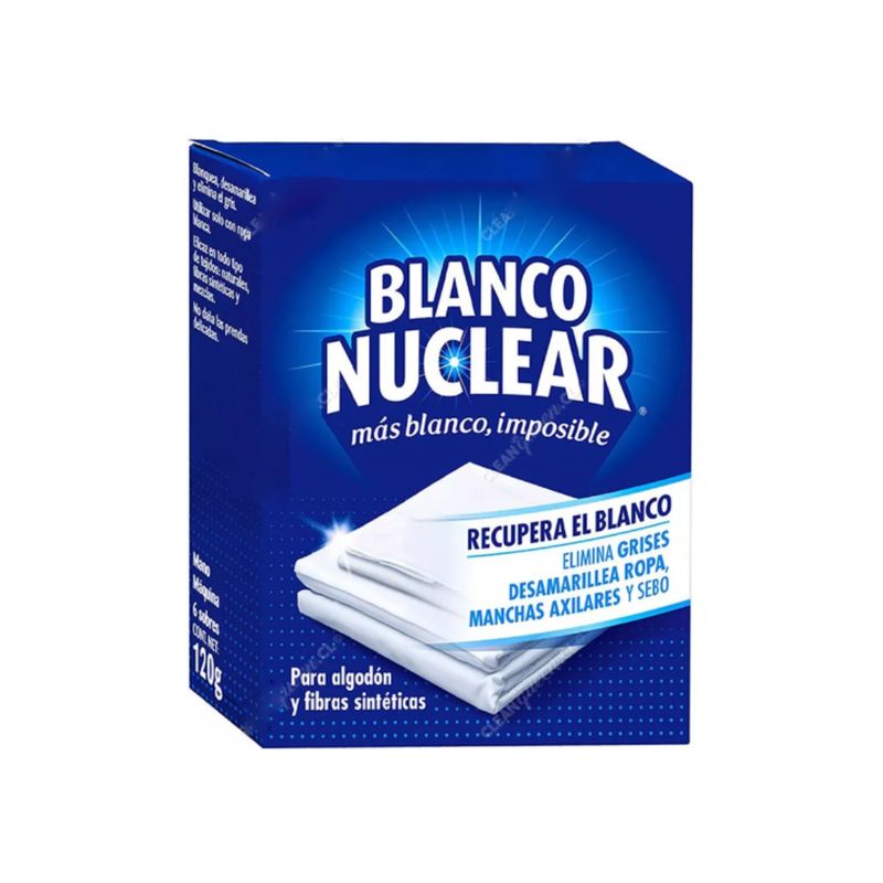IBERIA - Quitamanchas en Polvo Blanco Nuclear 6 Sobres 120 g