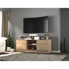 INVAL - Rack de TV Amaretto 140x66x36cm MTV23019