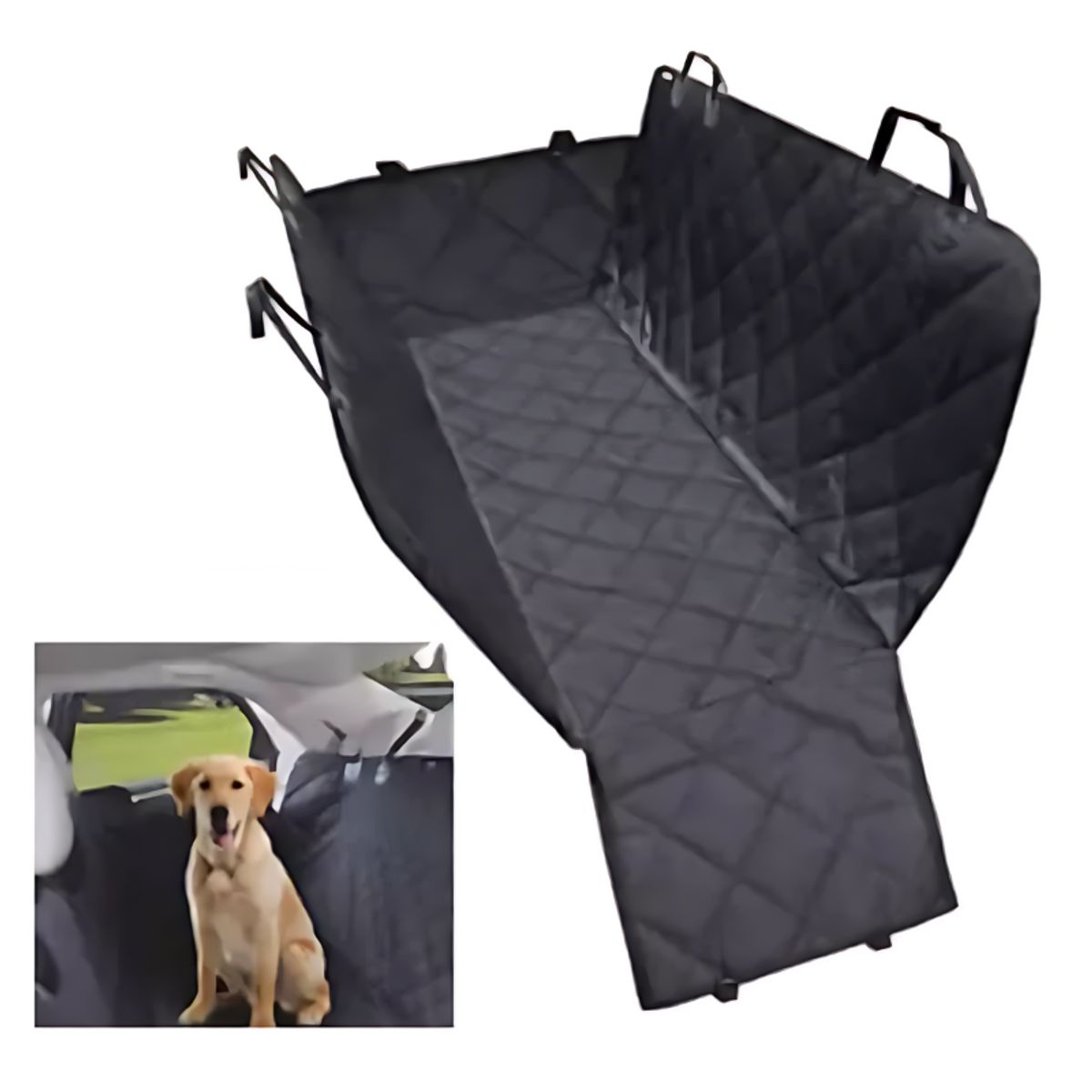 GENERICO - Protector Cubre Asientos Para Mascotas Perro Impermeable