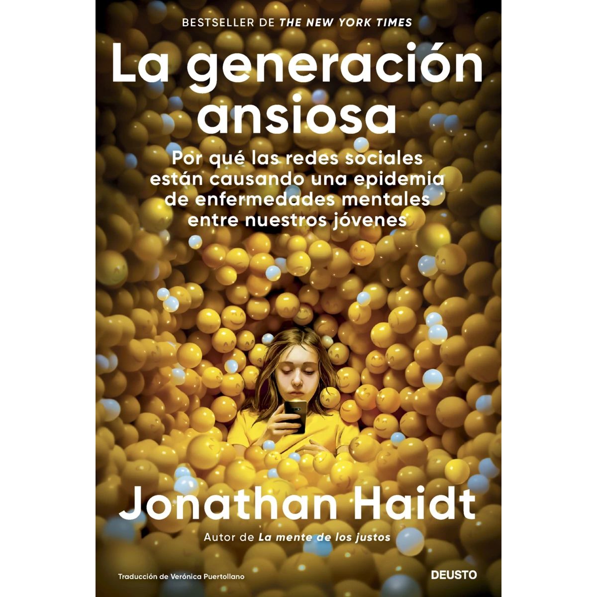 Deusto - Libro La generación ansiosa - Jonathan Haidt