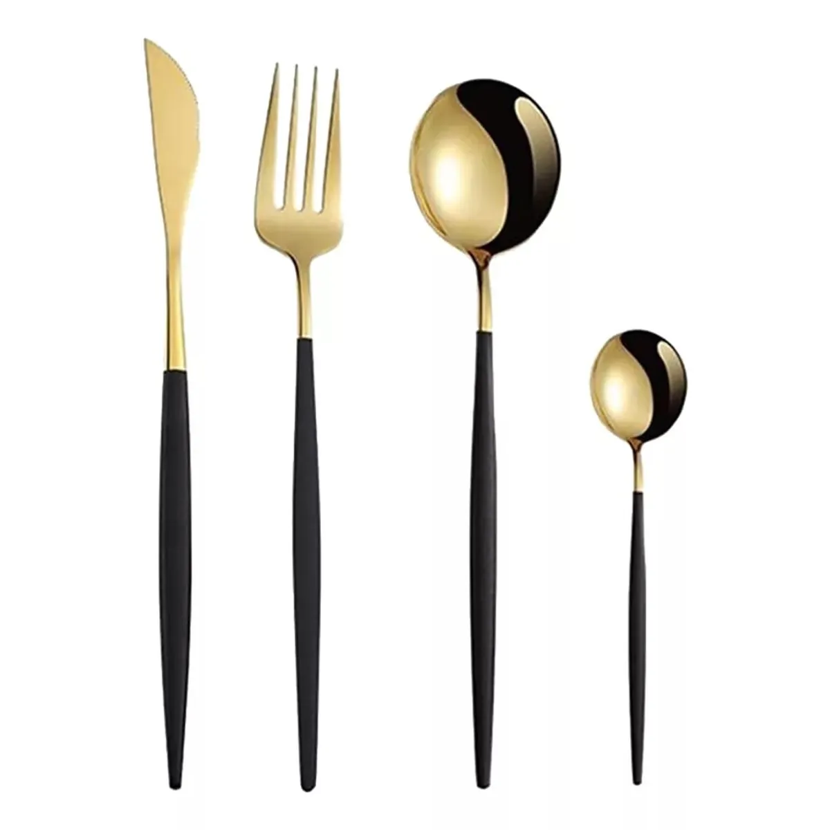 OFERTABKN - Juego De Cubiertos De 16 Piezas Acero Inoxidable CN