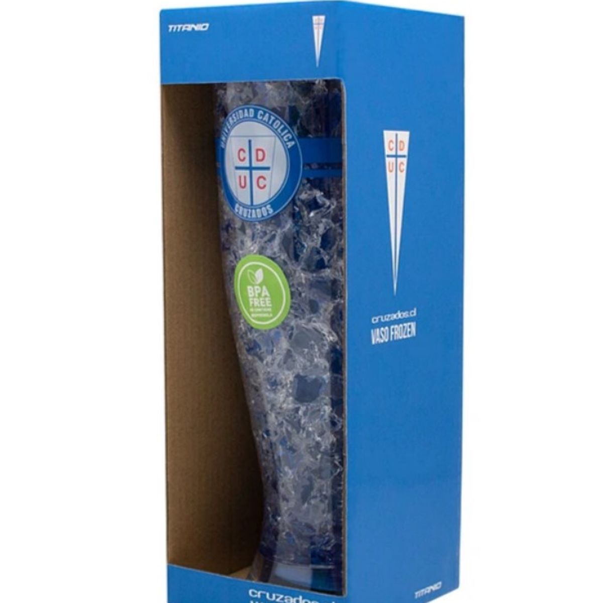 TITANIO - VASO FROZEN GEL 16OZ U CATOLICA