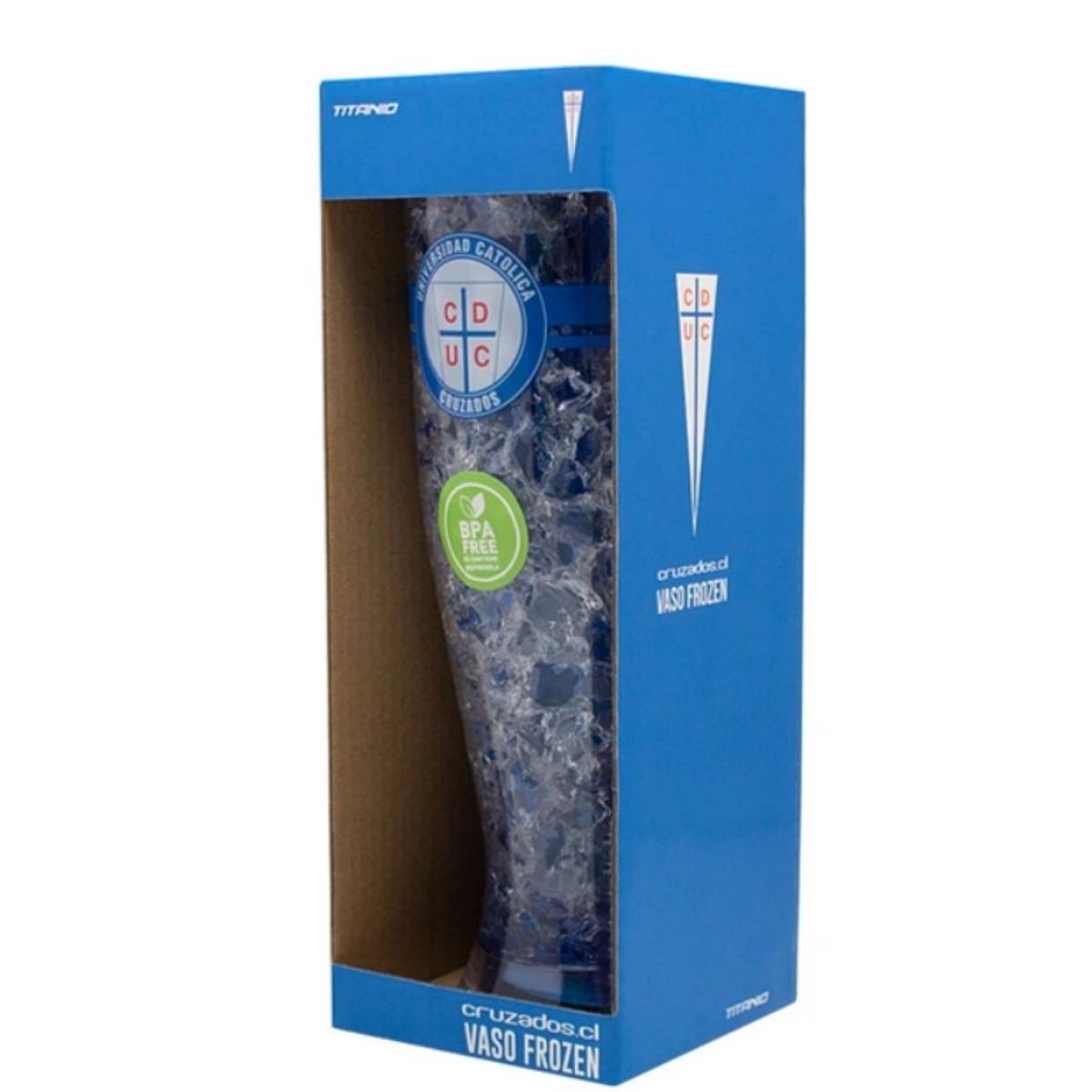 TITANIO - VASO FROZEN GEL 16OZ U CATOLICA