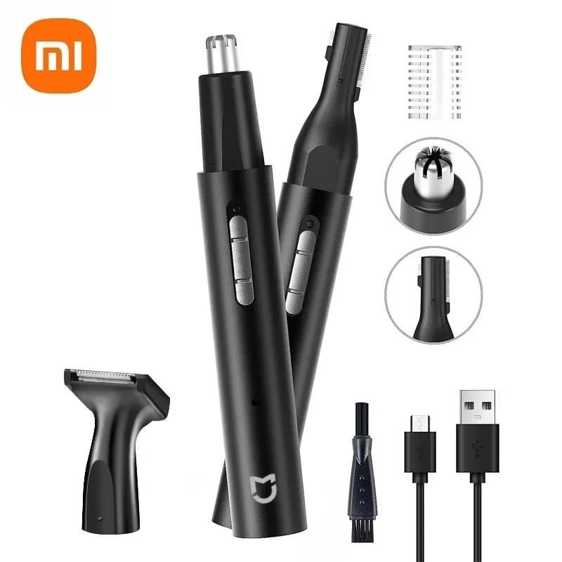 XIAOMI - Corta Pelo 3 En 1 Barba Nariz Cabello Xiaomi Mijia Recargable