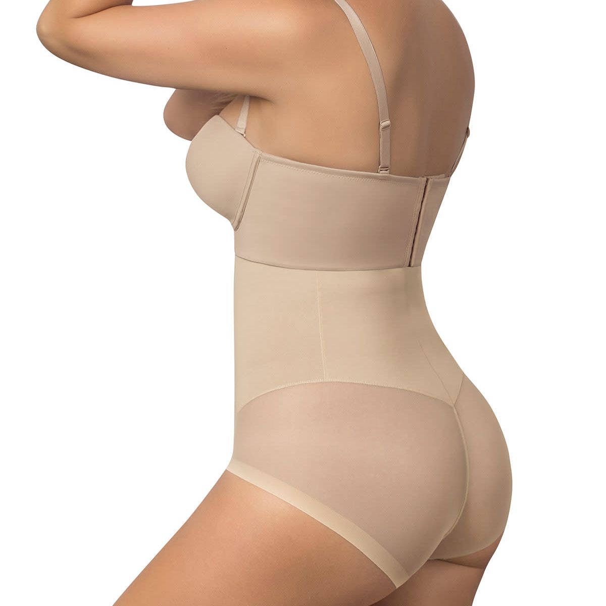 LEONISA - Calzon Faja 012811 Calzón Control Fuerte Beige