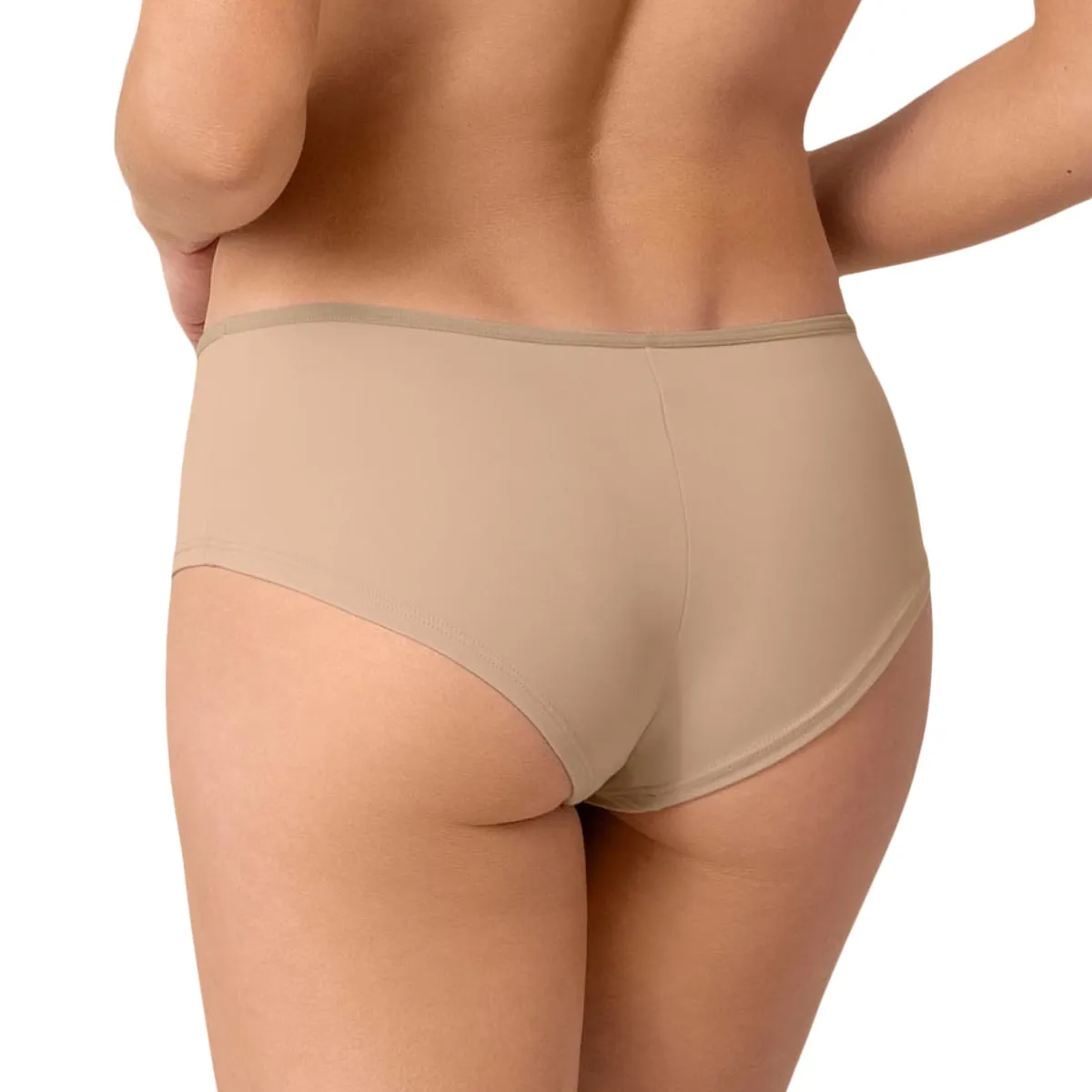 LEONISA - Calzón 72307 Hipsters y Cacheteros Beige