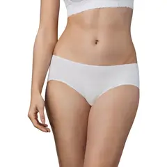 LEONISA - Calzón 72274 Hipsters y Cacheteros Blanco