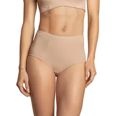 LEONISA - Calzón clásico de control suave con excelente modelación 72219 Beige
