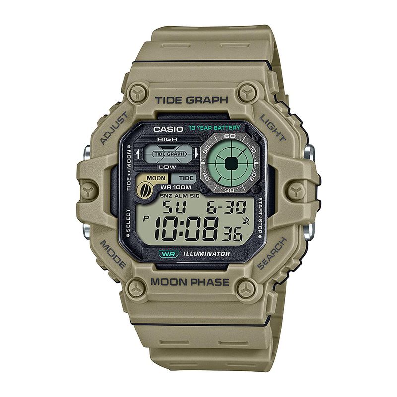 CASIO - Reloj CASIO WS-1700H-5AVDF Resina Hombre Marron