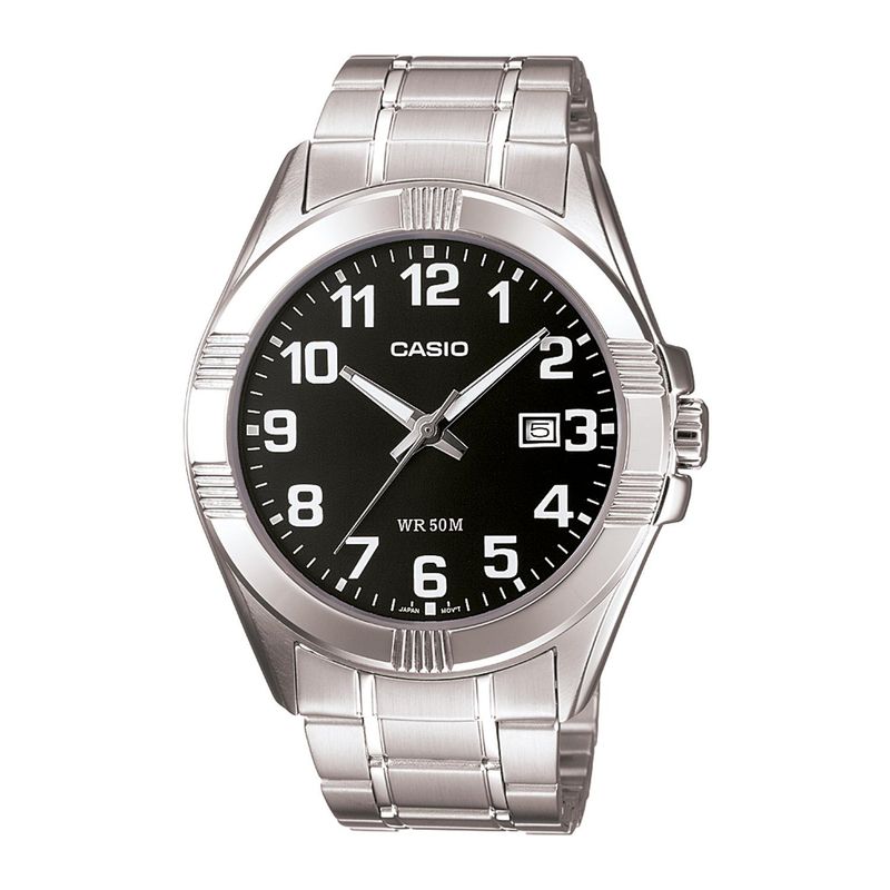CASIO - Reloj CASIO MTP-1308D-1BVDF Acero Hombre Plateado