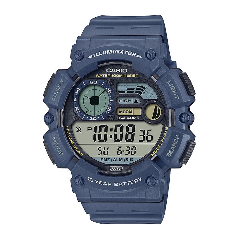 CASIO - Reloj CASIO WS-1500H-2AVDF Resina Hombre Azul