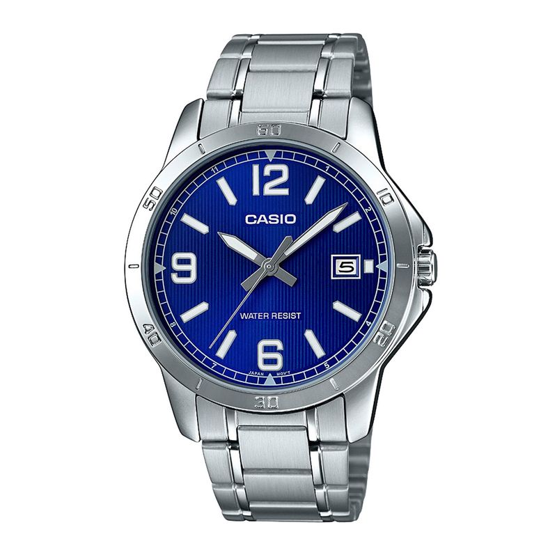 CASIO - Reloj CASIO MTP-V004D-2BUDF Acero Hombre Plateado