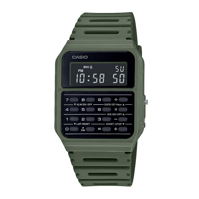 CASIO - Reloj CASIO CA-53WF-3BDF Resina Juvenil Verde