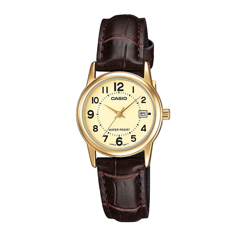 CASIO - Reloj CASIO LTP-V002GL-9BUDF Acero Mujer Dorado
