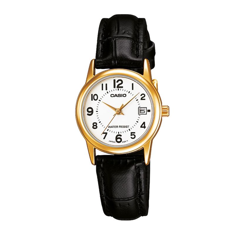 CASIO - Reloj CASIO LTP-V002GL-7BUDF Acero Mujer Dorado