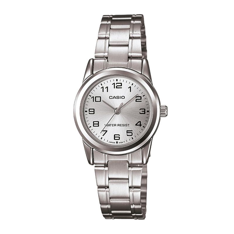 CASIO - Reloj CASIO LTP-V001D-7BUDF Acero Mujer Plateado
