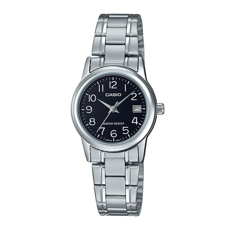CASIO - Reloj CASIO LTP-V002D-1BUDF Acero Mujer Plateado