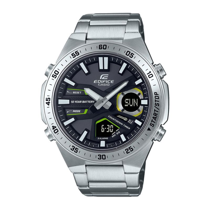 EDIFICE - Reloj EDIFICE EFV-C110D-1A3VDF Acero Hombre Plateado