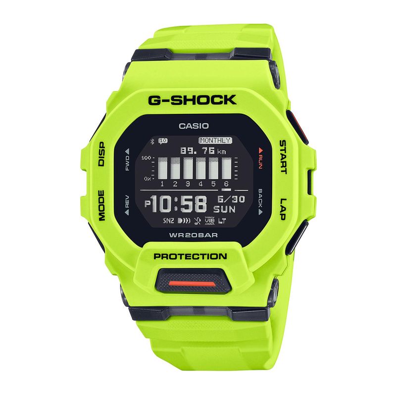 G-SHOCK - Reloj G-SHOCK GBD-200-9DR Resina Hombre Verde Lima