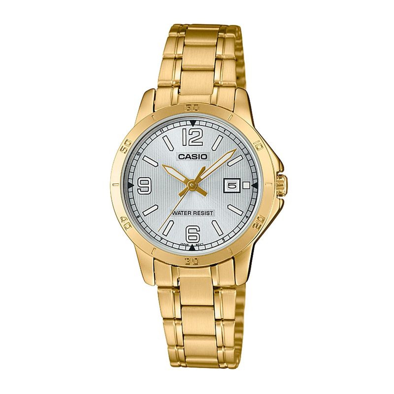 CASIO - Reloj CASIO LTP-V004G-7B2UDF Acero Mujer Dorado