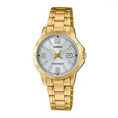 CASIO - Reloj LTP-V004G-7B2UDF Acero Mujer Dorado